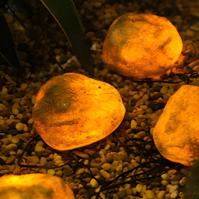 Solar Stone Glow Light (Style: 4/set)